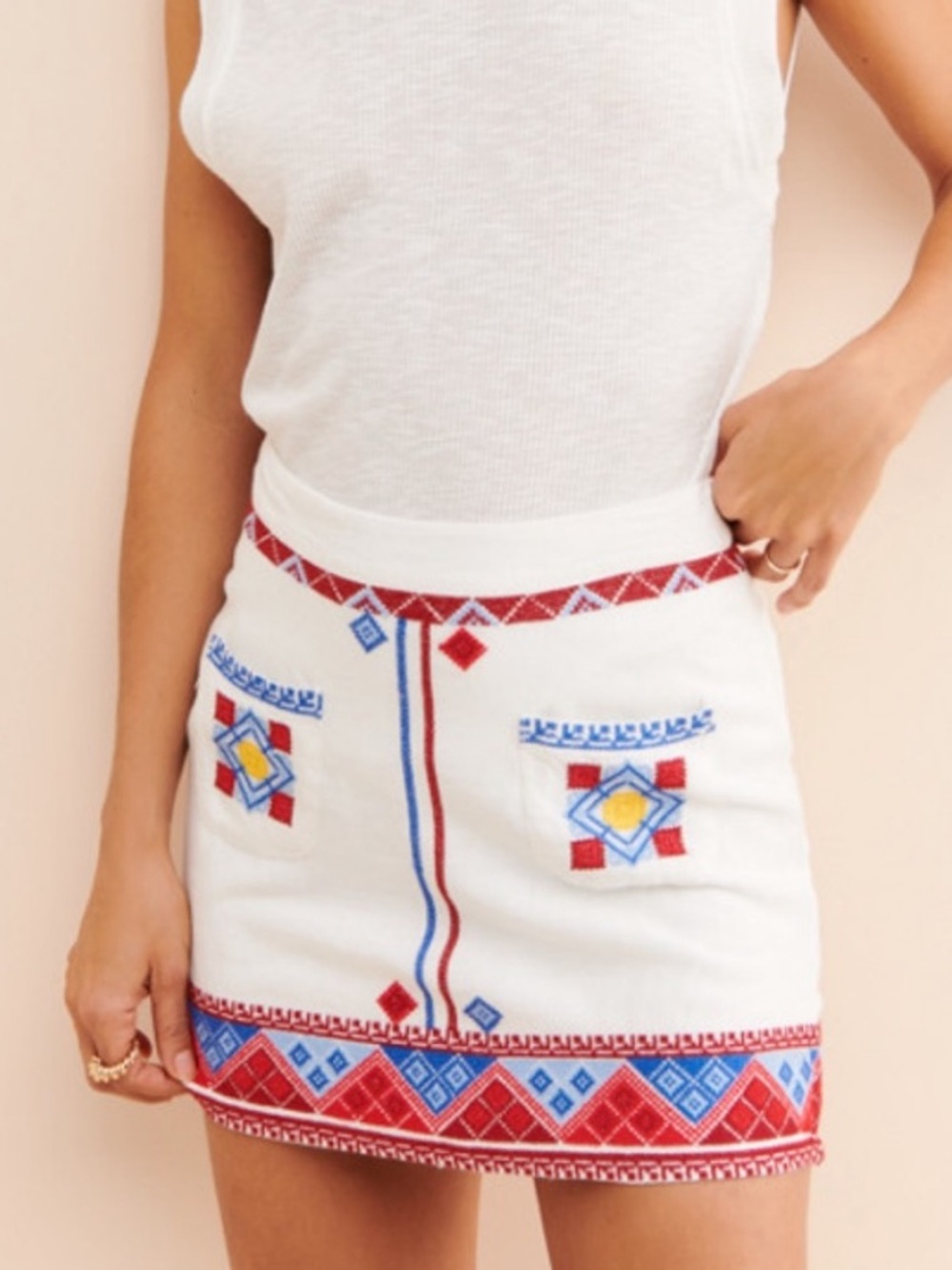 Urban Outfitters linen skirt